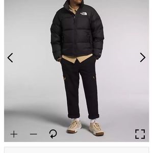 Men's North Face Black 1996 Retro Nuptse Jacket size Large in perfect condition